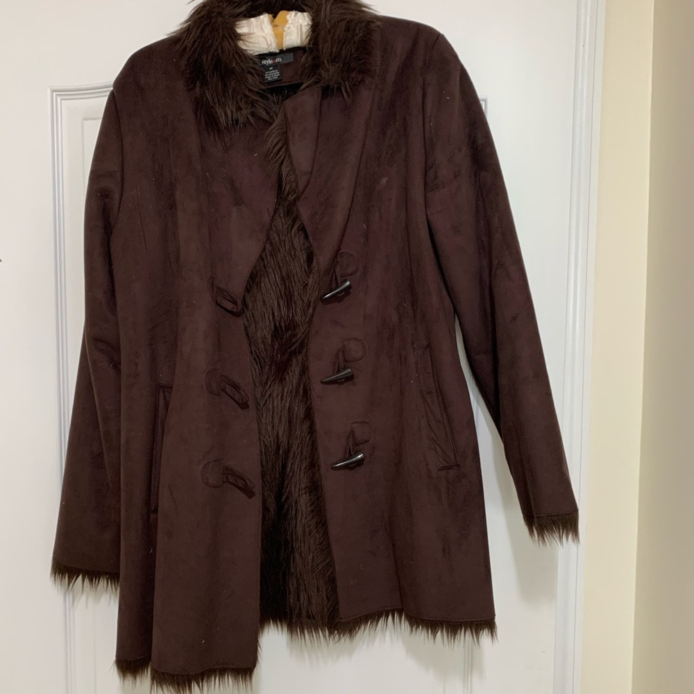 Faux Fur Coat - Picture 4 of 4